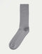 1pk Egyptian Cotton Rich Ribbed Socks